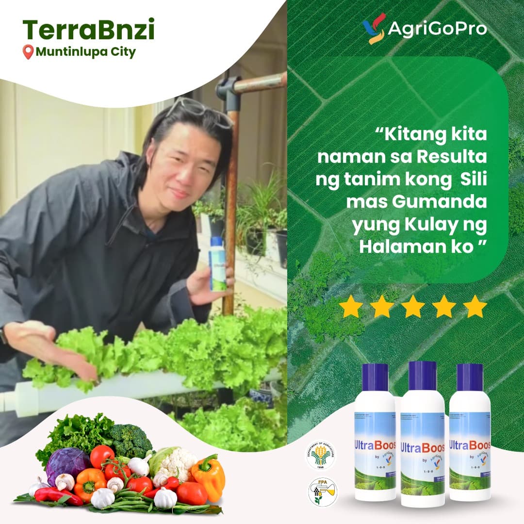 TerraBnzi from Muntinlupa City on results with AgriGoPro UltraBoost